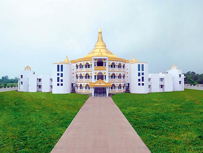 Vipassana center in the Dragon Palace area | ड्रॅगन पॅलेस परिसरात विपश्यना केंद्र Vipassana center in the Dragon Palace area | ड्रॅगन पॅलेस परिसरात विपश्यना केंद्र