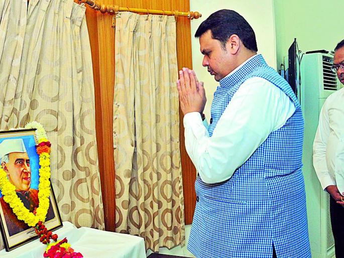 Greetings to Pandit Nehru | पंडित नेहरू यांना अभिवादन Greetings to Pandit Nehru | पंडित नेहरू यांना अभिवादन