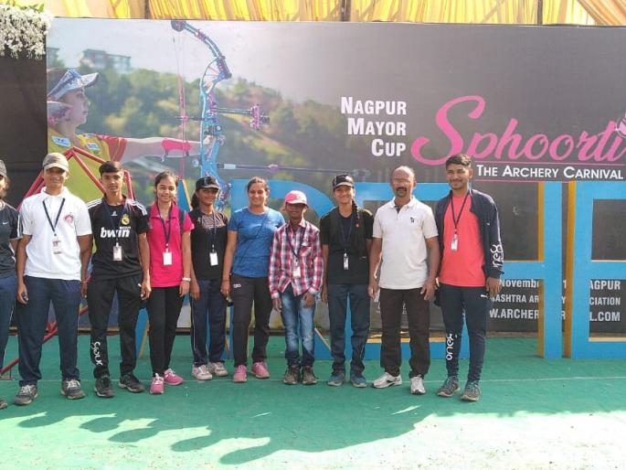 Sindhudurg: The participation of Sindhudurg players in the Archdi Carnival, organized at Nagpur | सिंधुदुर्ग : आर्चरी कार्निव्हल मध्ये सिंधुदुर्गातील खेळाडूंचा सहभाग, नागपुर येथे आयोजन