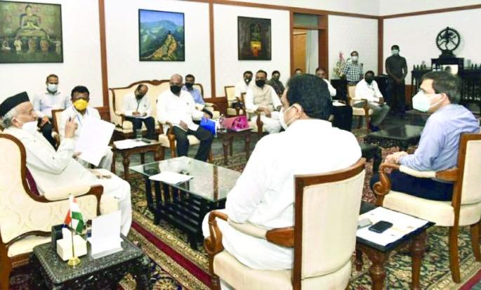 Positive discussions with the Governor regarding additional funds for Jigaon | ‘जिगाव’च्या अतिरिक्त निधीसंदर्भात राज्यपालांशी सकारात्मक चर्चा Positive discussions with the Governor regarding additional funds for Jigaon | ‘जिगाव’च्या अतिरिक्त निधीसंदर्भात राज्यपालांशी सकारात्मक चर्चा