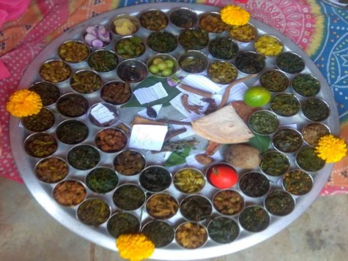 Forest scent | बारीपाड्यात दरवळला वनभाज्यांचा सुगंध Forest scent | बारीपाड्यात दरवळला वनभाज्यांचा सुगंध