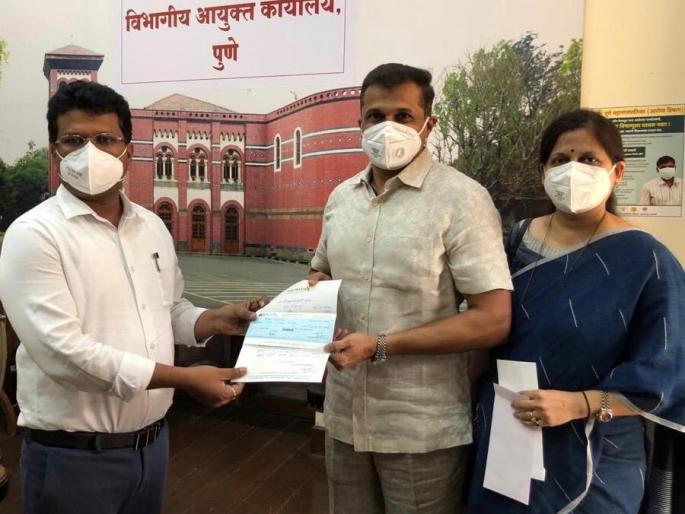 One and a half crore from the help of Deolali's son Jagadish Patil Kadam. | देवळालीचे सुपुत्रजगदीश पाटील कदम यांच्याकडून दीड कोटींची मदत देवळाली प्रवरा साठीही पाच लाख! One and a half crore from the help of Deolali's son Jagadish Patil Kadam. | देवळालीचे सुपुत्रजगदीश पाटील कदम यांच्याकडून दीड कोटींची मदत देवळाली प्रवरा साठीही पाच लाख!