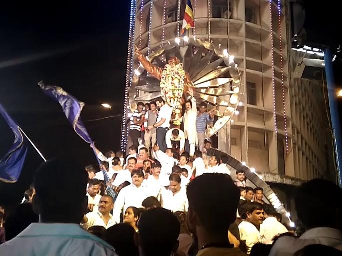 Dr. at Pimpalnare. Ambedkar's birthday | पिंपळनारे येथे डॉ. आंबेडकर यांची जयंती Dr. at Pimpalnare. Ambedkar's birthday | पिंपळनारे येथे डॉ. आंबेडकर यांची जयंती
