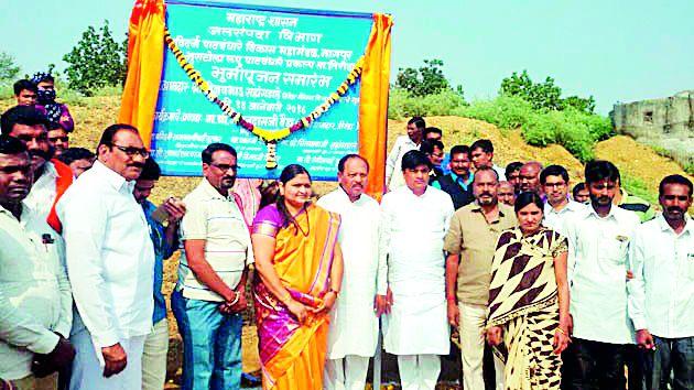  The project will be completed soon | आंबेनाला प्रकल्प लवकरच पूर्ण होणार