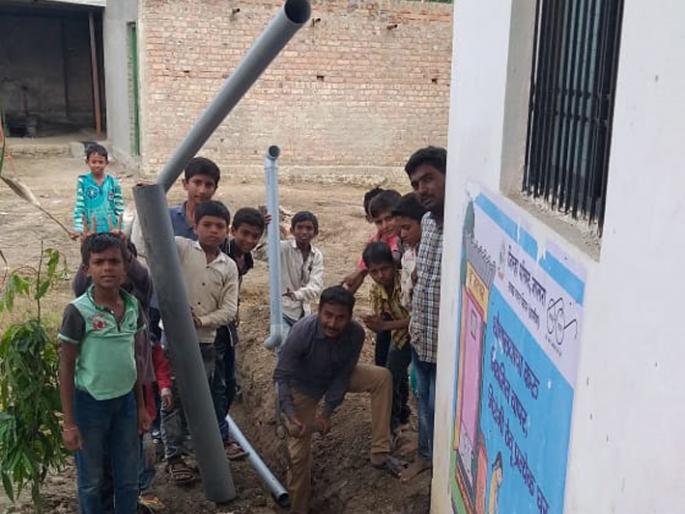 Rainwater Harvesting saves 1.5 crore liters of water | रेन वॉटर हार्वेस्टिंगमुळे ३.२२ कोटी लिटर पाण्याची बचत