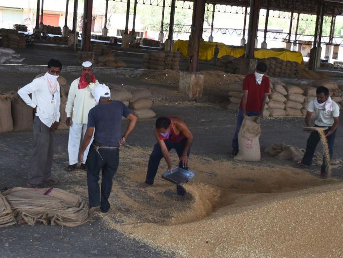 After 5 days the market committee started | २२ दिवसानंतर सुरु झाली बाजार समिती