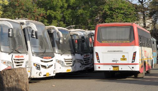 Lockdown causes loss of Rs 16 crore to Nandurbar depot | लॉकडाऊनमुळे नंदुरबार आगाराचे १६ कोटीचे नुकसान