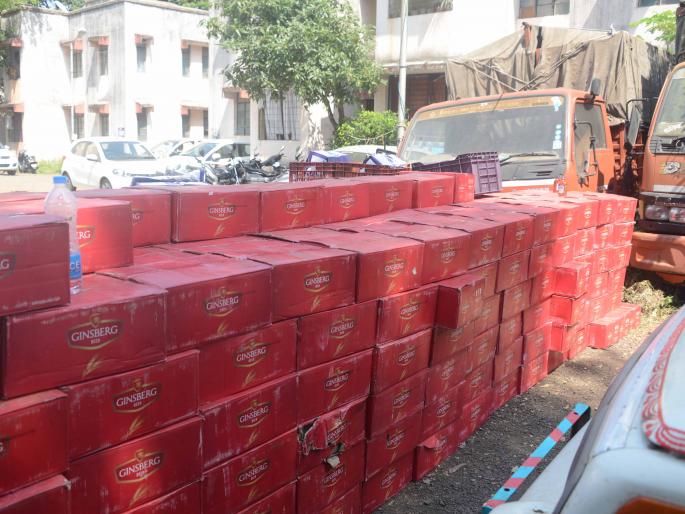 2 lakhs worth of liquor seized | २७ लाखांचा मद्यसाठा हस्तगत 2 lakhs worth of liquor seized | २७ लाखांचा मद्यसाठा हस्तगत