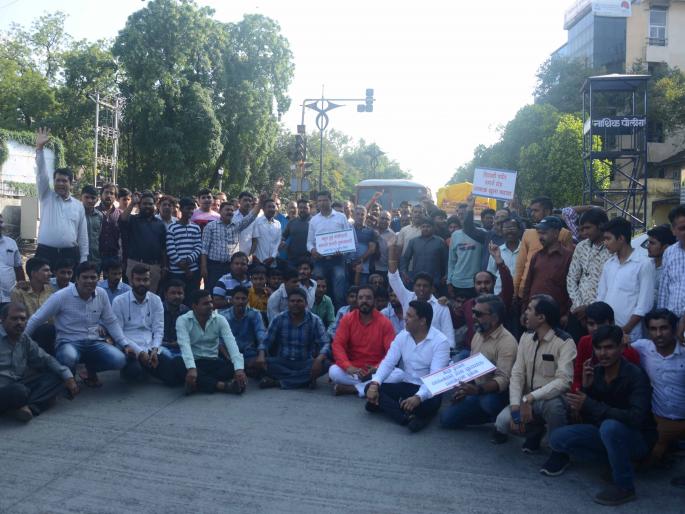 Two hour 'shutter down' of merchants | व्यापाऱ्यांचे दोन तास ‘शटर डाउन’