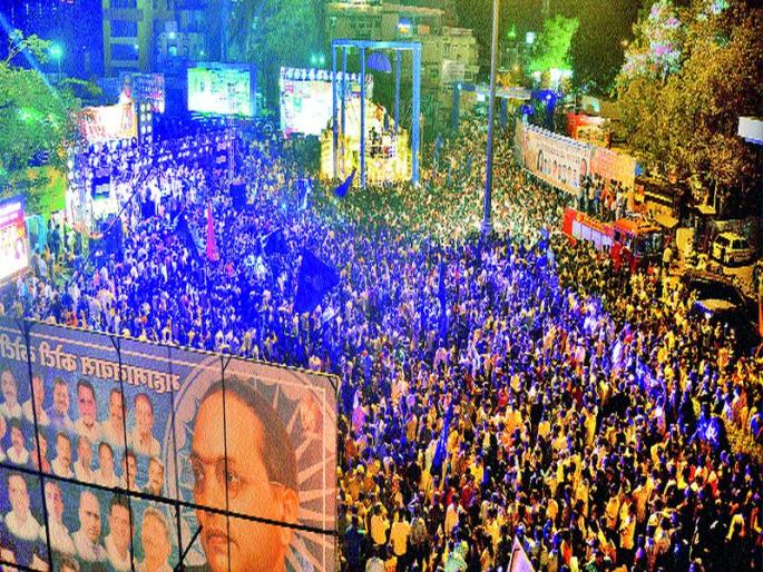 The participation of 35 paintings in Nashik Road | नाशिकरोडला मिरवणुकीत ३५ चित्ररथांचा सहभाग The participation of 35 paintings in Nashik Road | नाशिकरोडला मिरवणुकीत ३५ चित्ररथांचा सहभाग