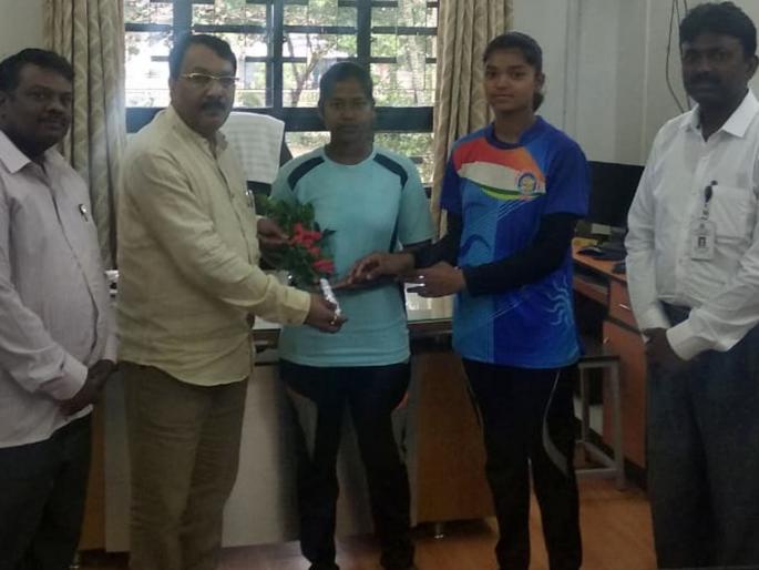 Sinnar College players at the state level | सिन्नर महाविद्यालयाचे खेळाडू राज्य पातळीवर