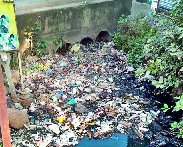 Cleanliness of the city of Kolandanda | स्वच्छ शहराला पालिकेचा कोलदांडा Cleanliness of the city of Kolandanda | स्वच्छ शहराला पालिकेचा कोलदांडा