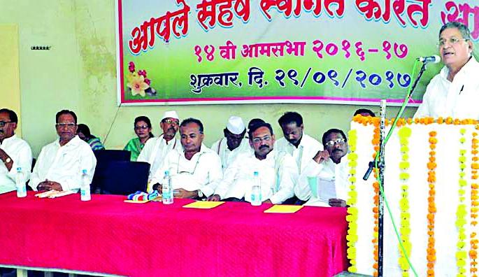 Market Committee's profit of Rs 8.15 crore last year | बाजार समितीला मागील वर्षी ८.१५ कोटींचा नफा Market Committee's profit of Rs 8.15 crore last year | बाजार समितीला मागील वर्षी ८.१५ कोटींचा नफा