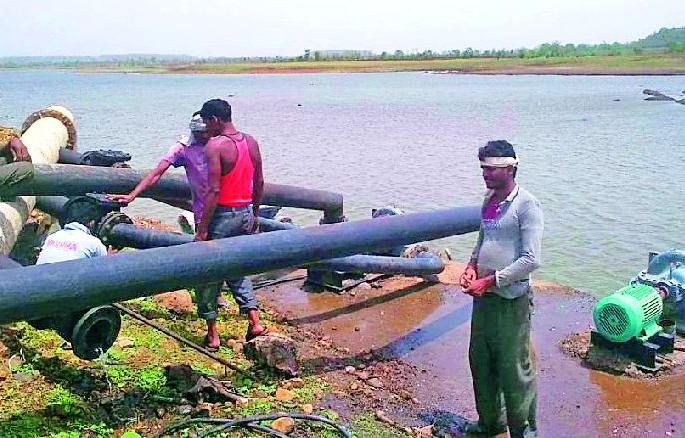 Yavatmal water supply will be restored in eight days | यवतमाळचा पाणीपुरवठा आठ दिवसांत पूर्ववत होणार Yavatmal water supply will be restored in eight days | यवतमाळचा पाणीपुरवठा आठ दिवसांत पूर्ववत होणार
