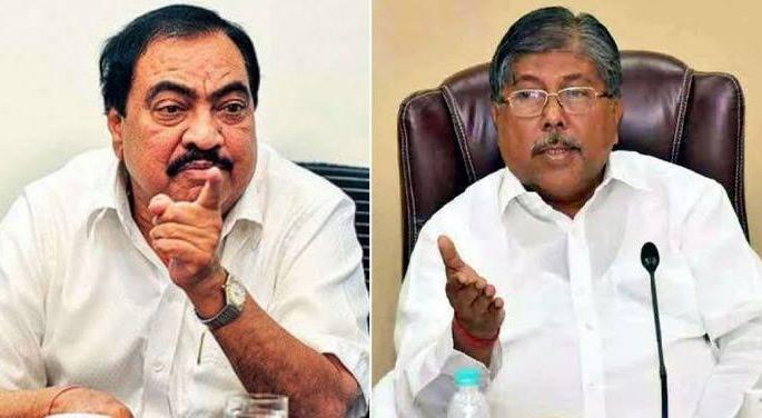 Eknath khadse our leader; Even if he goes there, he should tell the truth: Chandrakant Patil | नाथाभाऊ आमचे नेते, त्यांनी तिकडं गेल्यावर तरी खरं बोलावं: चंद्रकांत पाटलांचं प्रत्युत्तर Eknath khadse our leader; Even if he goes there, he should tell the truth: Chandrakant Patil | नाथाभाऊ आमचे नेते, त्यांनी तिकडं गेल्यावर तरी खरं बोलावं: चंद्रकांत पाटलांचं प्रत्युत्तर