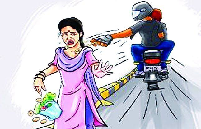 The 71-year-old grandmother resisted the gold chain thief | ७१ वर्षाच्या आजींनी सोनसाखळी चोरट्याला केला प्रतिकार