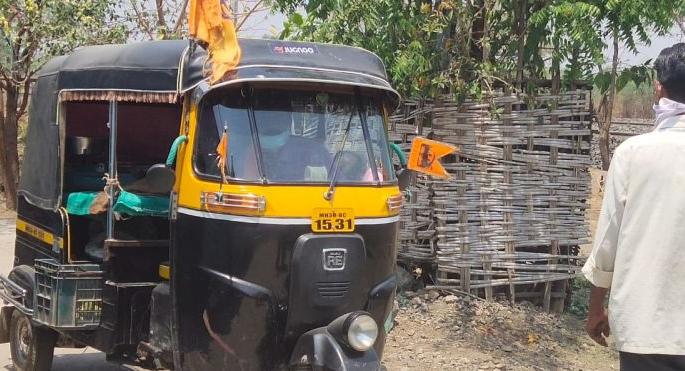 The business of selling vegetables is started by unemployed autodrivers | बेरोजगार ऑटोचालकांनी सुरु केला भाजी विक्रीचा व्यवसाय