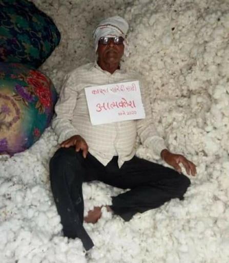 Self-torture agitation of farmers in Nagpur district for purchase of cotton | कापूस खरेदीसाठी नागपूर जिल्ह्यात शेतकऱ्यांचे आपापल्या घरी बसून आत्मक्लेश आंदोलन