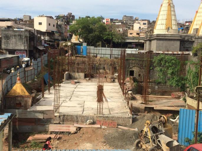 Jyotiba Mandir Darshan Mandap closed: Not even 10% work | जोतिबा मंदिर दर्शन मंडपाचे काम बंद : दहा टक्केही काम नाही Jyotiba Mandir Darshan Mandap closed: Not even 10% work | जोतिबा मंदिर दर्शन मंडपाचे काम बंद : दहा टक्केही काम नाही