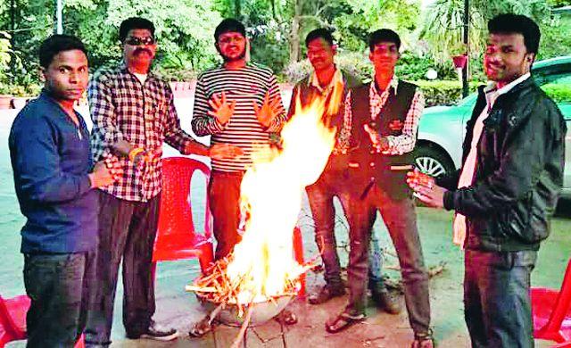 The paradhi of the Vidarbha began to subside | विदर्भाच्या नंदनवनाचा पारा घसरू लागला The paradhi of the Vidarbha began to subside | विदर्भाच्या नंदनवनाचा पारा घसरू लागला