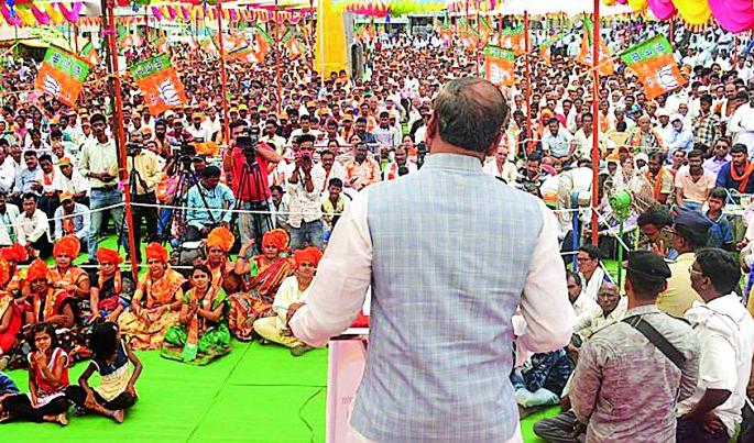 Lok Sabha Election 2019; For the development of Melghat, the leader of the alliance is the Chief Minister | Lok Sabha Election 2019; मेळघाटच्या विकासाकरिता युतीचा खासदार हवा