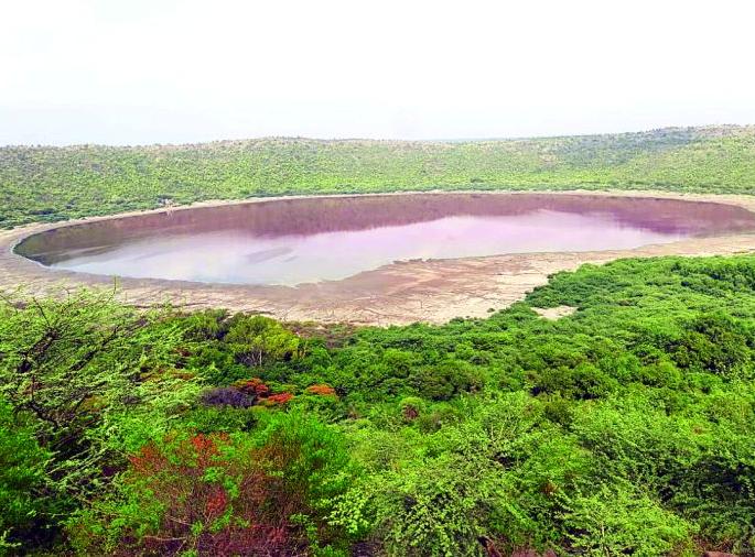 The Nagpur bench will inspect the Lonar lake | नागपूर खंडपीठाचे न्यायमुर्ती करणार सरोवराची पाहणी The Nagpur bench will inspect the Lonar lake | नागपूर खंडपीठाचे न्यायमुर्ती करणार सरोवराची पाहणी