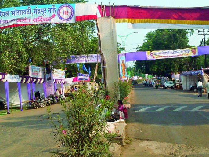 Bhimsaagara will be on Dikshitbha Bhavan | दीक्षाभूमीवर उसळणार भीमसागर Bhimsaagara will be on Dikshitbha Bhavan | दीक्षाभूमीवर उसळणार भीमसागर