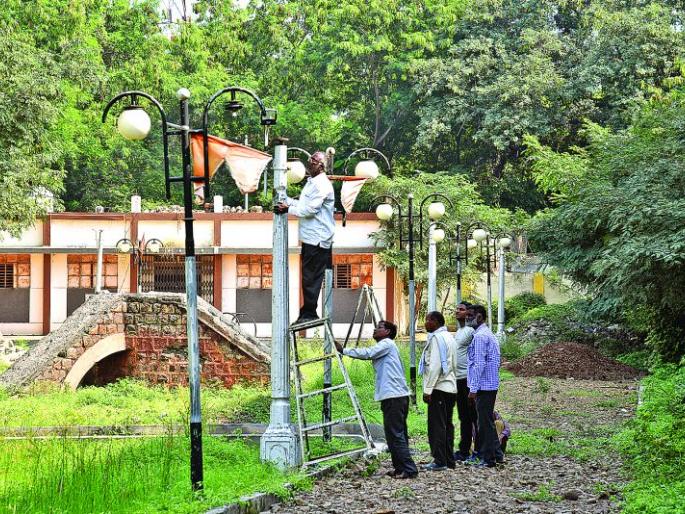 Shivaji Park beautification; Municipal corporation take initiative | शिवाजी पार्क सौंदर्यीकरण; महापालिका सरसावली! Shivaji Park beautification; Municipal corporation take initiative | शिवाजी पार्क सौंदर्यीकरण; महापालिका सरसावली!