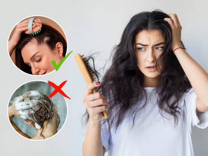 How to reduce hair fall naturally in 15 days Best ways to stop and boost hair growth Common mistakes that cause hair fall | १५ दिवसांत केसगळती होते कमी, ६ चुका करणं थांबवा- केस वाढतील भराभर; कोरडेपणाही होईल कमी