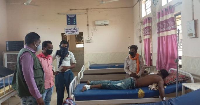 A child was seriously injured in a wild pig attack in Bhandara district | भंडारा जिल्ह्यात रानडुकराच्या हल्ल्यात बालक गंभीर जखमी A child was seriously injured in a wild pig attack in Bhandara district | भंडारा जिल्ह्यात रानडुकराच्या हल्ल्यात बालक गंभीर जखमी