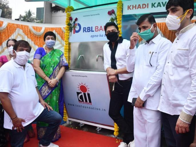 Being clean station built in Versova | वर्सोव्यात उभारले बिईंग स्वच्छ स्टेशन Being clean station built in Versova | वर्सोव्यात उभारले बिईंग स्वच्छ स्टेशन