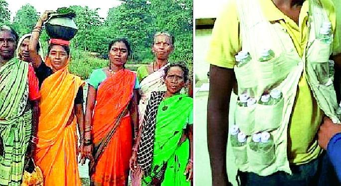 Three acts of drunkenness in Desaiganj | देसाईगंजात दारूबंदीच्या तीन कारवाया Three acts of drunkenness in Desaiganj | देसाईगंजात दारूबंदीच्या तीन कारवाया