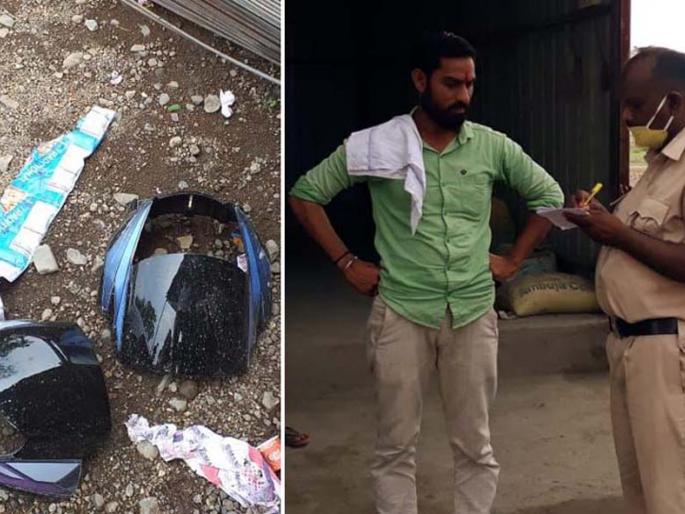 The thieves failed to break the bank at the bottom | तळोद्यात बँक फोडण्यात चोरटे अयशस्वी The thieves failed to break the bank at the bottom | तळोद्यात बँक फोडण्यात चोरटे अयशस्वी