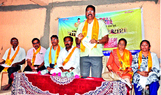  Bringing a big fight for caste caste population: Gore, constitutional jurisprudence arrives in Sangli | जातनिहाय जनगणनेसाठी मोठा लढा उभारू : गोरे, संविधानिक न्याययात्रेचे सांगलीत आगमन