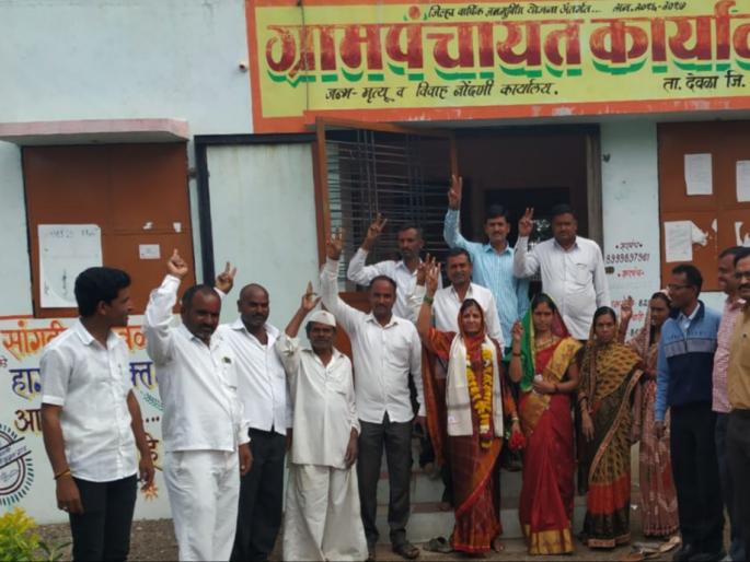 Chavan is the sarpanch of Sangavi | सांगवीच्या सरपंचपदी चव्हाण Chavan is the sarpanch of Sangavi | सांगवीच्या सरपंचपदी चव्हाण