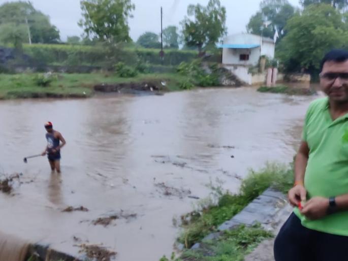 Flood to Devanadi of Wani | वणीच्या देवनदीला पुर Flood to Devanadi of Wani | वणीच्या देवनदीला पुर