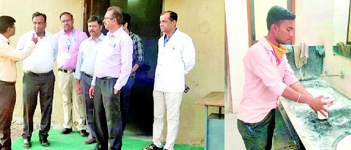 Corona suspects sealed five shops | कोरोना संशयितांची पाच दुकाने सील Corona suspects sealed five shops | कोरोना संशयितांची पाच दुकाने सील