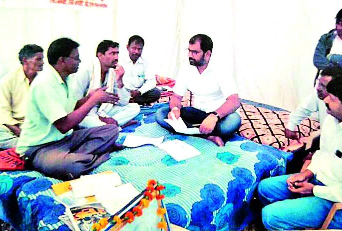 Settling for fasting with the MLA's intervention | आमदारांच्या मध्यस्तीअंती उपोषणाची सांगता