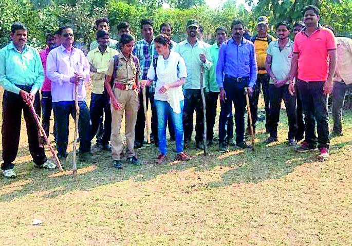 'Katrina' Waghin unconsciously | ‘कॅटरिना’ वाघिण बेशुद्धावस्थेत