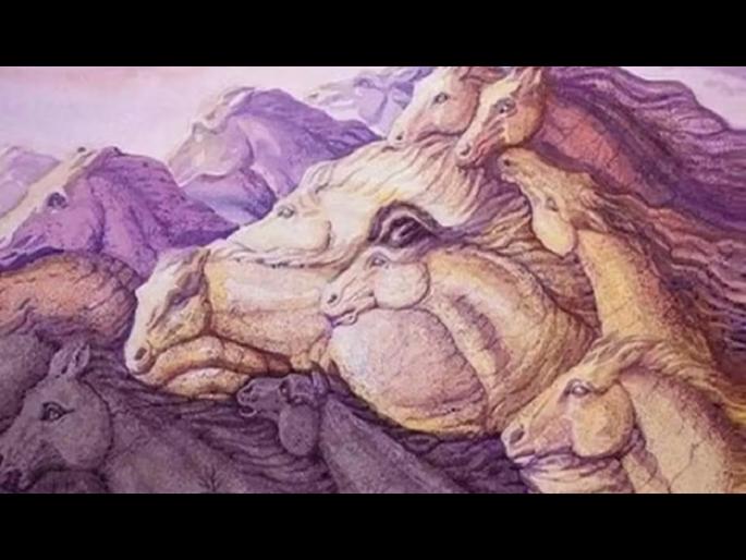 Optical Illusion : Number of horse in image will reveal your personality | Optical Illusion: फोटोत किती आहेत घोडे? उत्तराने होईल तुमच्या पर्सनॅलिटीबाबत खुलासा Optical Illusion : Number of horse in image will reveal your personality | Optical Illusion: फोटोत किती आहेत घोडे? उत्तराने होईल तुमच्या पर्सनॅलिटीबाबत खुलासा