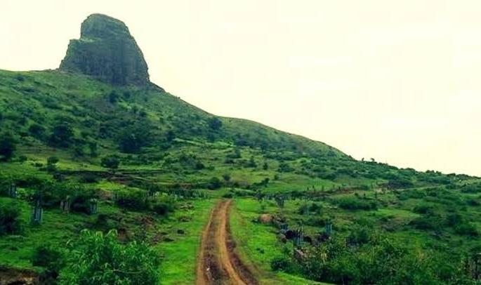 Road ghat in Anjaneri's reserved forest | अंजनेरीच्या राखीव वनात रस्त्याचा घाट Road ghat in Anjaneri's reserved forest | अंजनेरीच्या राखीव वनात रस्त्याचा घाट