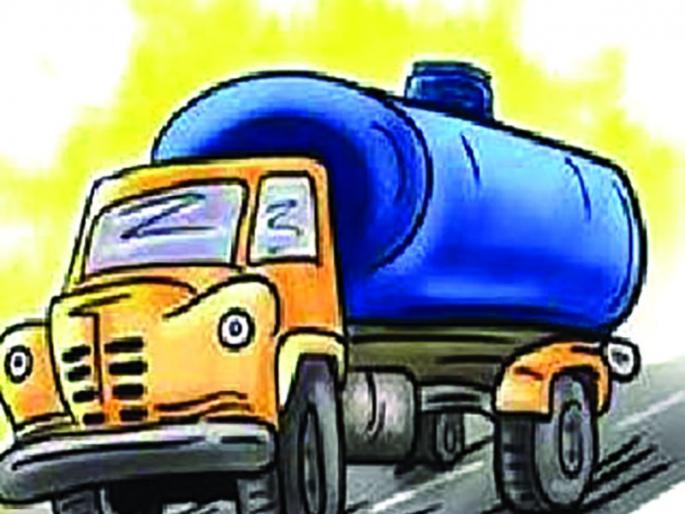 Water scarcity in Sunderkheda village; Tanker for water in February | पाण्यासाठी फेब्रुवारीपासूनच टँकरचा आधार Water scarcity in Sunderkheda village; Tanker for water in February | पाण्यासाठी फेब्रुवारीपासूनच टँकरचा आधार