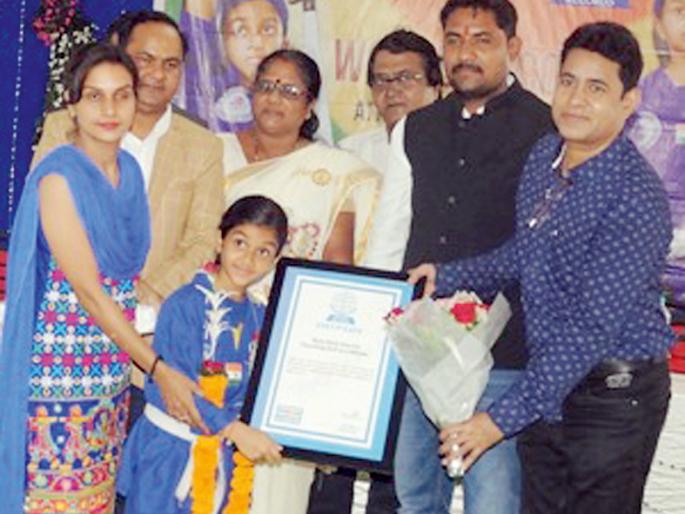 Angel's world-record rise | एन्जलची विश्वविक्रमी झेप Angel's world-record rise | एन्जलची विश्वविक्रमी झेप