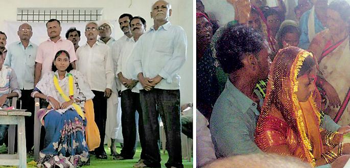 Love couple get married in stunted marriage | प्रेमीयुगुल दोन जोडपी अडकली विवाहबंधनात Love couple get married in stunted marriage | प्रेमीयुगुल दोन जोडपी अडकली विवाहबंधनात