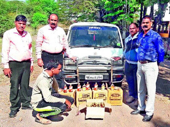 Detention of domestic and foreign liquor seized in Mhalsakore | म्हाळसाकोरेत देशी-विदेशी मद्य जप्त एकास अटक : उत्पादन शुल्क विभागाची कारवाई Detention of domestic and foreign liquor seized in Mhalsakore | म्हाळसाकोरेत देशी-विदेशी मद्य जप्त एकास अटक : उत्पादन शुल्क विभागाची कारवाई
