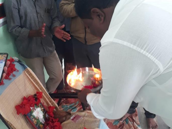 Sant Sena Maharaj Punyatithi celebration at Rajapur | राजापूर येथे संत सेना महाराज पुण्यतिथी साजरी Sant Sena Maharaj Punyatithi celebration at Rajapur | राजापूर येथे संत सेना महाराज पुण्यतिथी साजरी