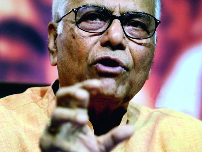 PNB scam should be judged; Yashwant Sinha | पीएनबी घोटाळ्याची न्यायालयीन चौकशी करावी; यशवंत सिन्हा PNB scam should be judged; Yashwant Sinha | पीएनबी घोटाळ्याची न्यायालयीन चौकशी करावी; यशवंत सिन्हा