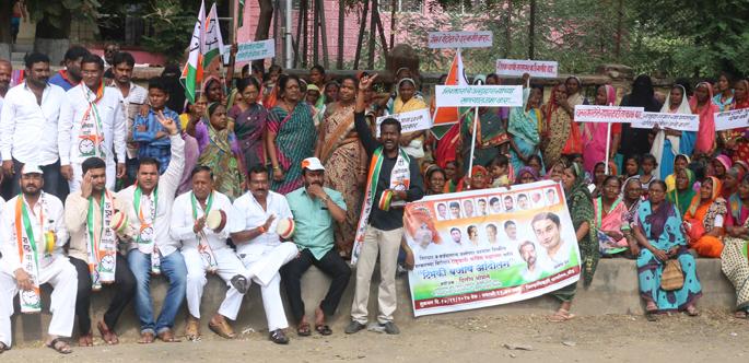 NCP's 'Timki Bajwa' movement | राष्ट्रवादी काँग्रेसचे ‘टिमकी बजाव’ आंदोलन NCP's 'Timki Bajwa' movement | राष्ट्रवादी काँग्रेसचे ‘टिमकी बजाव’ आंदोलन