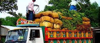 Nashik's vegetable truck stopped at Gujarat border | नाशिकच्या भाजीपाल्याचे ट्रक गुजरात सीमेवर अडवले Nashik's vegetable truck stopped at Gujarat border | नाशिकच्या भाजीपाल्याचे ट्रक गुजरात सीमेवर अडवले