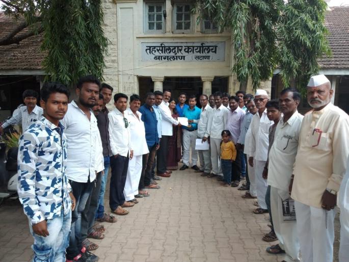 Baglan Taluqa to explain the drought | बागलाण तालुका दुष्काळी जाहिर करण्याचे साकडे Baglan Taluqa to explain the drought | बागलाण तालुका दुष्काळी जाहिर करण्याचे साकडे